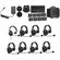 Saramonic WiTalk-WT8S 8-Person Wireless Intercom System with Single-Ear Remote Headsets (1.9 GHz)