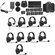 Saramonic WiTalk-WT9S 9-Person Wireless Intercom System with Single-Ear Remote Headsets (1.9 GHz)