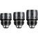 DZOFilm PAVO 2x Anamorphic 28/40/75mm T2.1 3-Lens Set (Neutral Coating, PL/EF Mount, Feet)