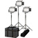 Ikan Rayden Half x1 Daylight 5600 3-Point LED Light Kit
