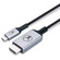 Bonelk USB-C to HDMI Long Life Cable (1.5m, Black/Space Grey)