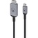 Bonelk USB-C to HDMI Long Life Cable (2.5m, Black/Space Grey)