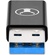 Bonelk USB-A to USB-C 3.0 Adapter (Black)