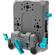Kondor Blue Pro Battery Plate with Swiveling Rod Block (V-Mount, Space Grey)