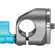 Kondor Blue Rosette to Straight-Angle Rod Clamp (Space Grey)