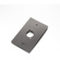 Livesound WP01-P Single D'Series Wall Plate (Black, Vertical)