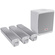 HH Electronics Tensor Solo All-in-One Column Powered PA System (White)