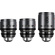 DZOFilm PAVO 2x Anamorphic 32/55 T2.1 & 100mm T2.4 3-Lens Set (Neutral Coating, PL/EF Mount, Feet)