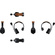Hollyland Solidcom SE Global 4S 4-Person Full-Duplex Single-Ear Headset Intercom System (2.4 GHz)