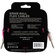 Ernie Ball Flex Straight Instrument Cable (3m, Pink)