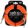 Ernie Ball Flex Straight Instrument Cable (6m, Orange)