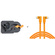 Tether Tools TetherGuard LeverLock Plate & TetherPro Dual Right-Angle USB-C Cable Kit (4.5m)