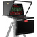 Ikan 19" PTZ Teleprompter with Widescreen Monitor & 19" Talent Monitor Kit