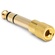 Hosa GHP-105 3.5mm TRS to 1/4" TRS Headphone Plug Adaptor