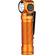 Olight Perun 3 Rechargeable Right-Angle LED Flashlight and Headband (Orange)