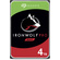 Seagate 4TB IronWolf Pro 7200 rpm SATA III 3.5" Internal NAS HDD (CMR)