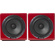 Avantone Pro Active MixCube Powered Full-Range Mini Reference Monitors (Pair, Red)