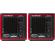 Avantone Pro Active MixCube Powered Full-Range Mini Reference Monitors (Pair, Red)