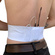 Ursa Waist Strap with Small Pouch for Wireless Transmitters (Large, White)
