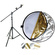 Impact 42" 5-in-1 Reflector with Lightstand and Holder Kit