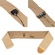 Ursa Straps Waist Sideways Pouch for Wireless Microphone Transmitters (Large, Beige)