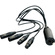 SoundTools CAT Tails Send/Receive Analog Audio over Cat/Ethernet Breakout Snake (60cm)