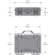 Nanuk 910 Medium Hard Case (Silver, With Foam)