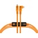 Tether Tools TetherPro Optima 10G USB-C Straight to Right Angle Cable (4.6m, Hi-Visibility Orange)