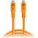 Tether Tools TetherPro Optima 10G USB-C Straight Cable (3m, Hi-Visibility Orange)