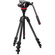 Manfrotto 4-Section Carbon Fiber Video Tripod Kit with Fluid Head