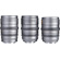 SIRUI VP-1 Vision Prime T1.4 Full-Frame Cine 3-Lens Kit (Metal Gray)