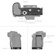 SmallRig 4160B L-Shape Mount Plate for Canon EOS R6 Mark II / R5 / R5 C / R6