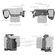 SmallRig 5198 "HawkLock" Quick Release Cage Kit with Silicone Handle for Sony Alpha 7C II / 7CR