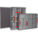 Nanuk 975S Wheeled Hard Case (Black, Padded Dividers & Lid Organiser)