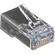 Platinum Tools Shielded EZ-RJ45 Connectors with Internal Ground (Clamshell Packaging, 10-Pieces)