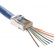 Platinum Tools Shielded EZ-RJ45 Connectors with Internal Ground (Jar Packaging, 50-Pieces)