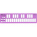 Muse Kinetics K-Board-C Ultracompact USB MIDI Keyboard Controller (Orchid)