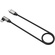 SmallRig 5076 USB-C Straight to USB-C Angled Data Cable (60cm)