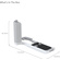 SmallRig 5430 L-Shaped Mount Plate with Handle for Canon EOS R50 V (White)