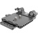 Bright Tangerine Left Field 15mm Baseplate for RED DSMC2 Cameras