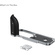 SmallRig 5216 L-Shaped Mount Plate with Silicone Handle for FUJIFILM X half (Silver)