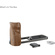 SmallRig 5394 L-Shaped Mount Plate with Wooden Handle for FUJIFILM X half (Charcoal Silver)