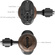 SmallRig 5238 Wooden Side Handle with 1/4"-20 & 3/8''-16 ARRI Locating Screws