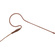 Point Source Audio Series8 Omnidirectional Earworn Microphone for Sennheiser Transmitters (Brown)