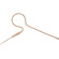 Point Source Audio CO-8WS-XATcH Series8 Omnidirectional Earworn Microphone (Audio-Technica, Beige)