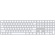 Apple Magic Keyboard with Touch ID and Numeric Keypad (USB-C, White Keys)
