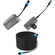 Kondor Blue Fletch Fiber Transmitter & Receiver Module Kit for HDMI with Fiber Armored Cable OM3 MPO (300', Space Gray)