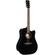 Cort Earth60CE Acoustic Guitar with Bag (Black Gloss)