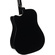 Cort Earth60CE Acoustic Guitar with Bag (Black Gloss)
