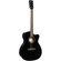 Cort L60CE Acoustic Guitar with Bag (Black Gloss)